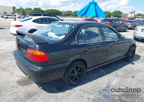 2000 Honda Civic Lx from USA, damaged, VIN 1HGEJ6674YL017440